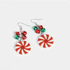 Peppermint Jingle Bell Earrings