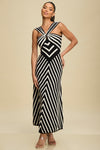 Striped Maxi Dress