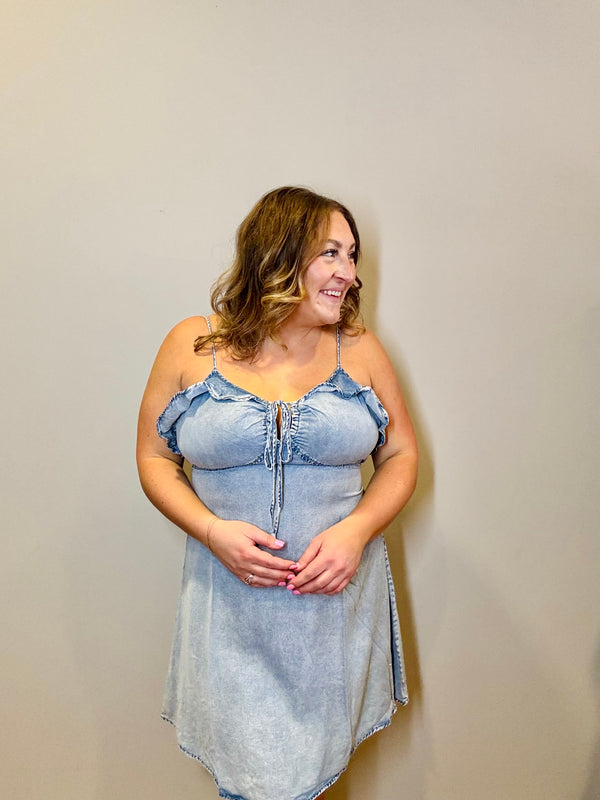 Cinched Cut Out Dress