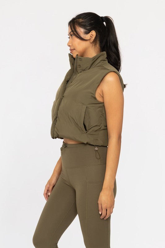 Luxe Cold-Weather Puffer Vest