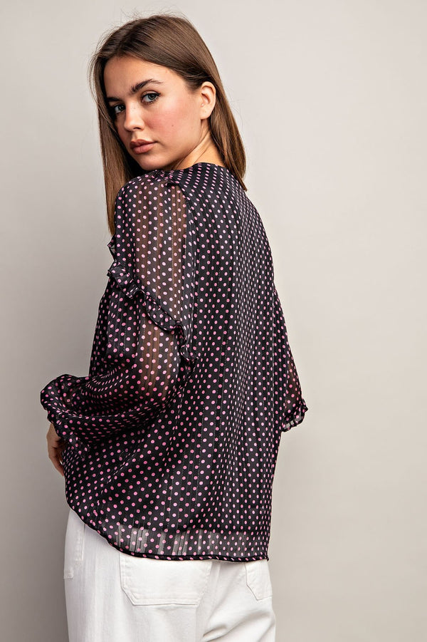 Polka Dot Blouse