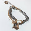 Horn & Evil Eye Bracelet