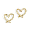 Heart Stud Earrings