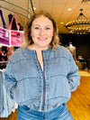 Denim Bomber