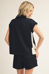 Zip Top Short Set