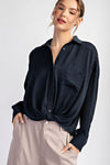 Twist Front Blouse