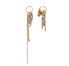 Stacked Hoop Messy Mix Earrings