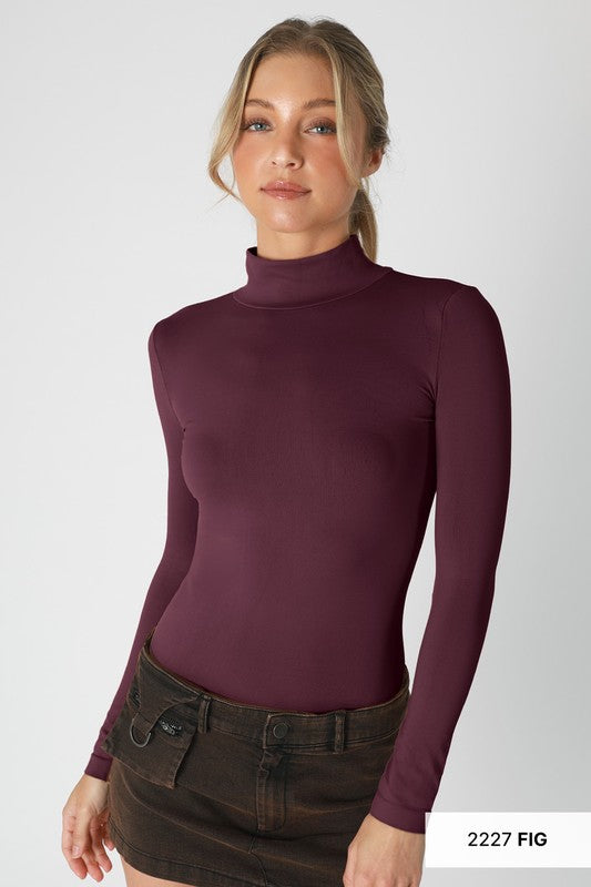 Mock Neck Top