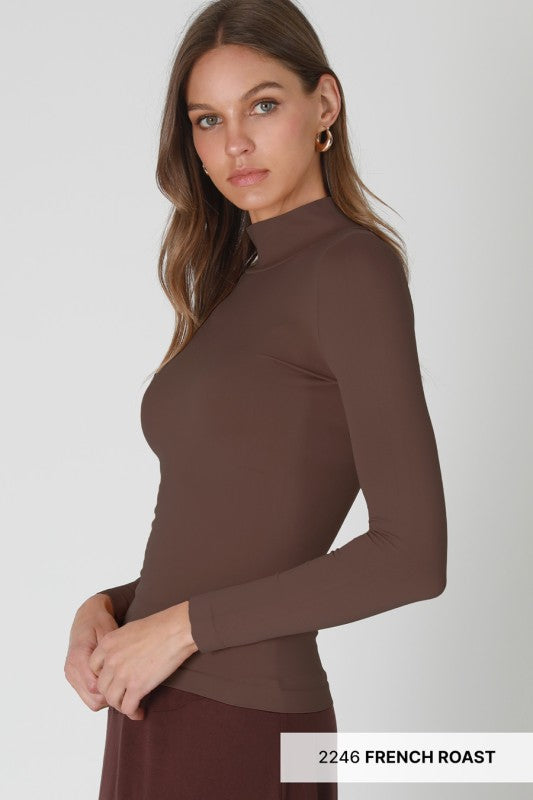 Mock Neck Top