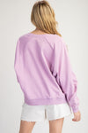 Lace Trim Pullover