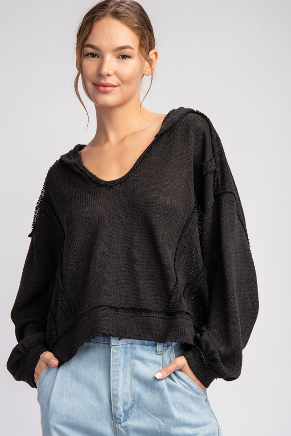 Bubble Sleeve Hoodie