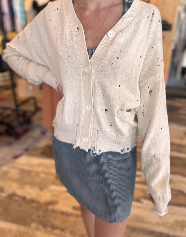 Fraypoint Knit Cardi