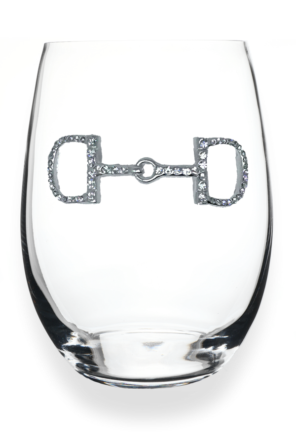 Horse Bit Wine Glass