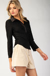 Textured Henley