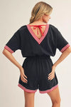 Stripe Accent Romper