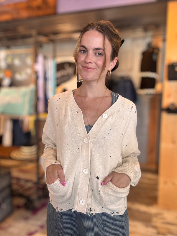 Fraypoint Knit Cardi