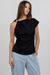 Asymmetric Top with Metal Accent