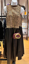 Cheetah Twofer Maxi Dress