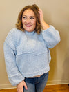 Boxy Sweater - Sky Blue
