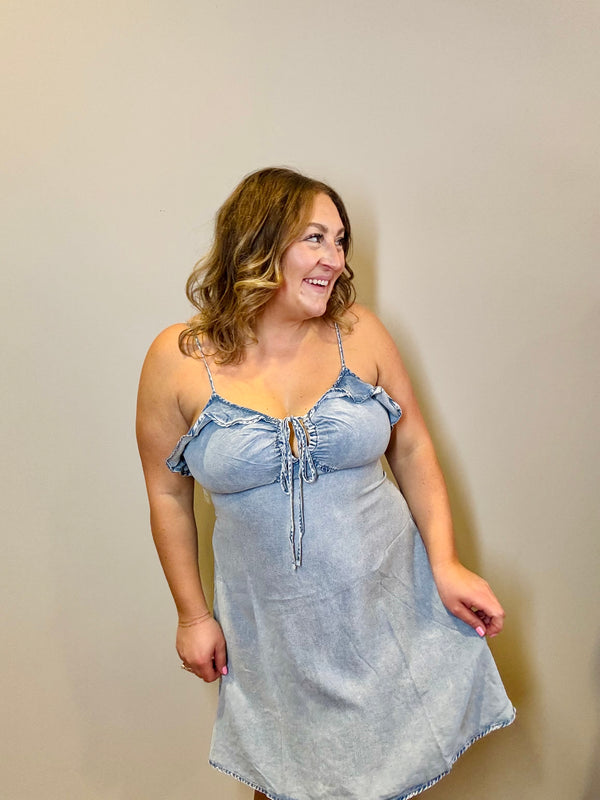 Cinched Cut Out Dress