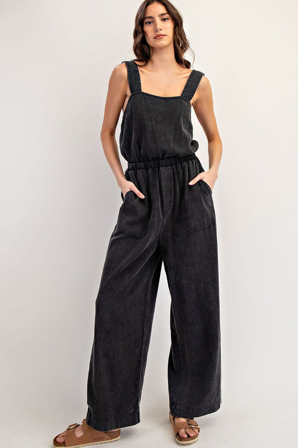 Square Neck Jumpsuit