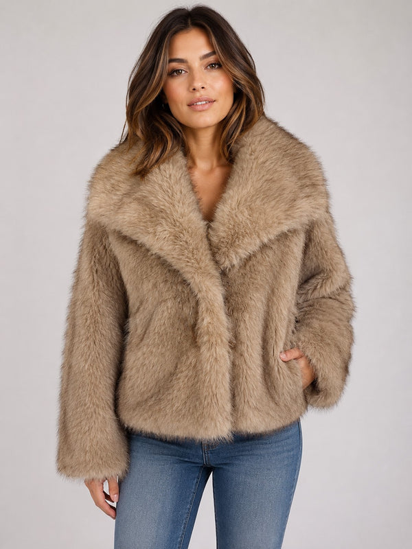 Faux Fur Jacket