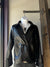 Surplice Faux Leather Top