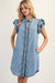 Button Down Chambray Dress