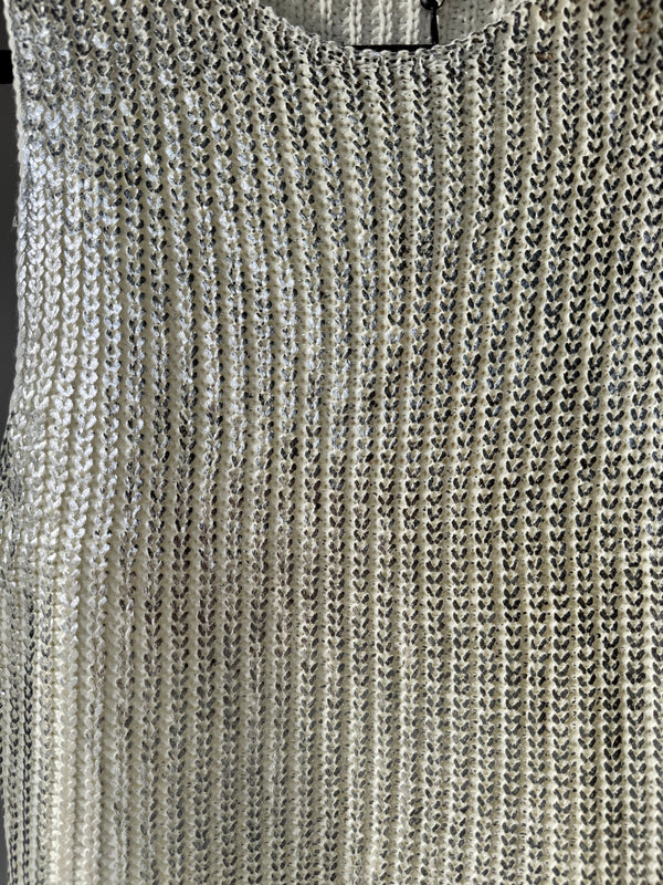 Silver Shimmer Sweater