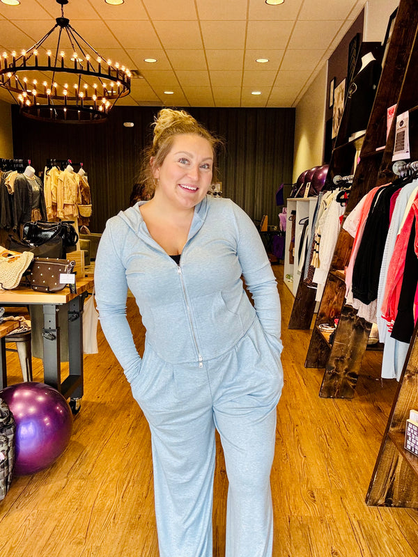 Zip Hoodie Lounge Set