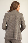 Houndstooth Blazer