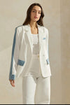 Color Block Blazer