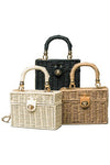 Wicker Box Bag