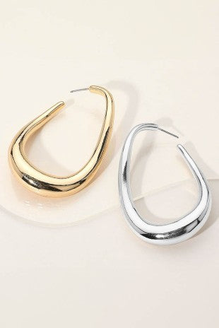 Modern Muse Hoop Earrings