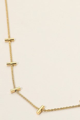 Modern Bar Necklace