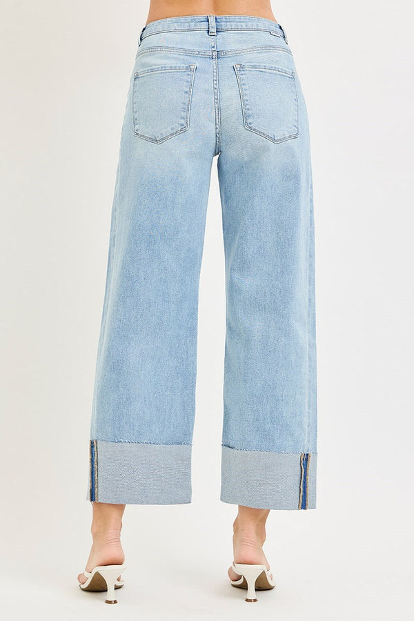 Slouchy Double Waist Jeans