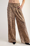 Metallic Leopard Pants