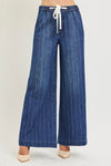 Slouch Wide Striped Jean by Risen