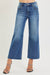 High Rise Crop Creased Jean by Risen