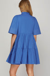 Contrast Stitch Dress
