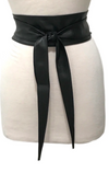 Leather Tie Wrap Belt