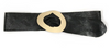 Suede Gold Buckle Belt