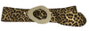 Suede Gold Buckle Belt