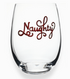 Naughty Wine Glass
