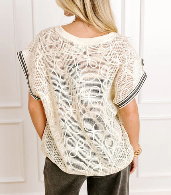 Bound Knit Top