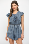 Fray Detail Romper