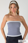 Striped Tube Top