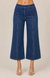 Stitch Detail Crop Flares