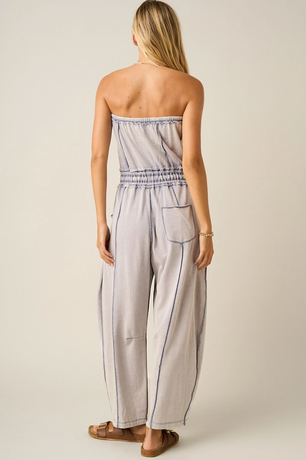 Barrel Leg Jumpsuit