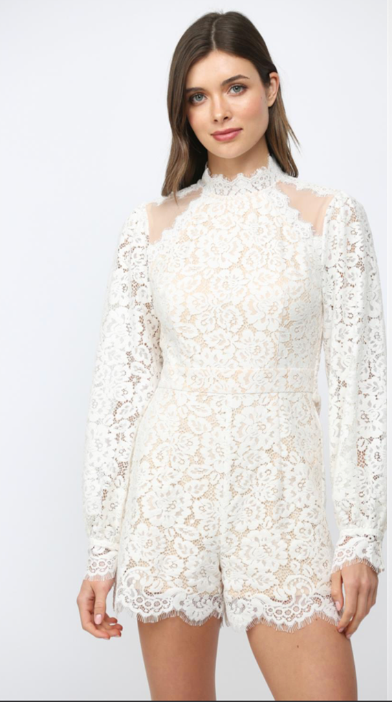 Lace Romper